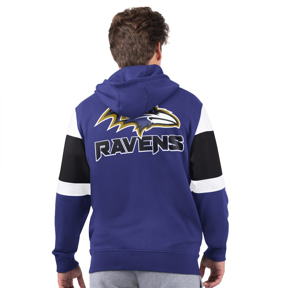Starter Extreme Full-Zip Hoodie - Baltimore Ravens Hoodies