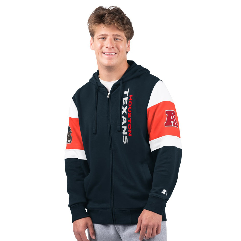 Starter Extreme Full-Zip Hoodie - Houston Texans Hoodies