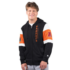 Starter Extreme Full-Zip Hoodie - Cincinnati Bengals Hoodies
