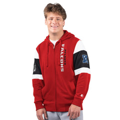 Starter Extreme Full-Zip Hoodie - Atlanta Falcons Hoodies
