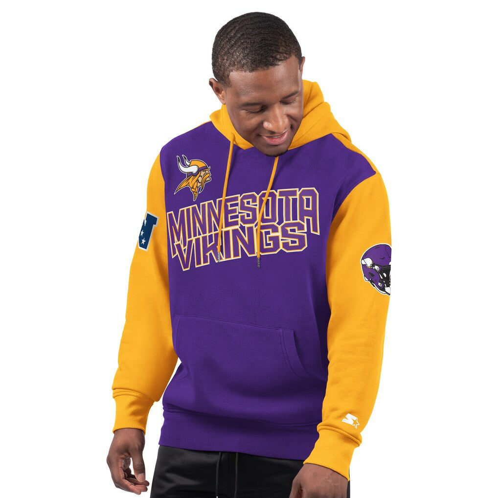 Starter Extreme Pullover Hoodie - Minnesota Vikings Hoodies