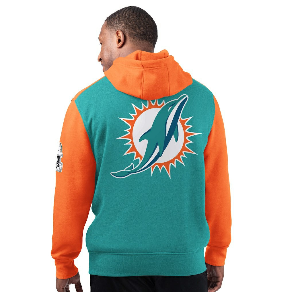 Starter Extreme Pullover Hoodie - Miami Dolphins Hoodies