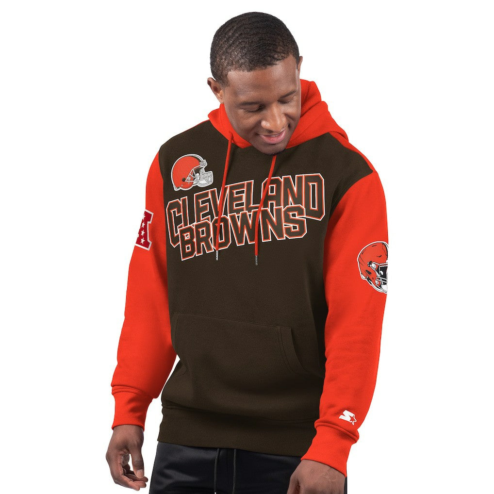 Starter Extreme Pullover Hoodie - Cleveland Browns Hoodies