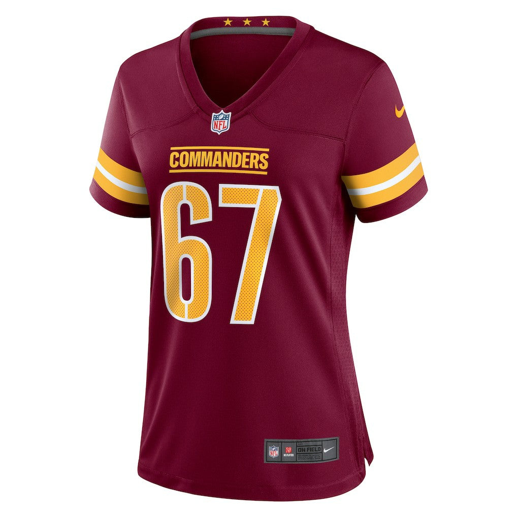 Nick Allegretti  Women's Game Jersey - Washington Commanders Jerseys