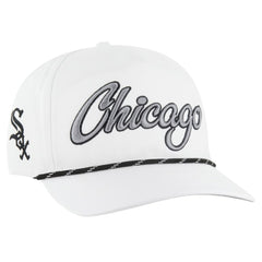 White Chicago White Sox '47 Overhand Speckle Hitch Rope Adjustable Hat
