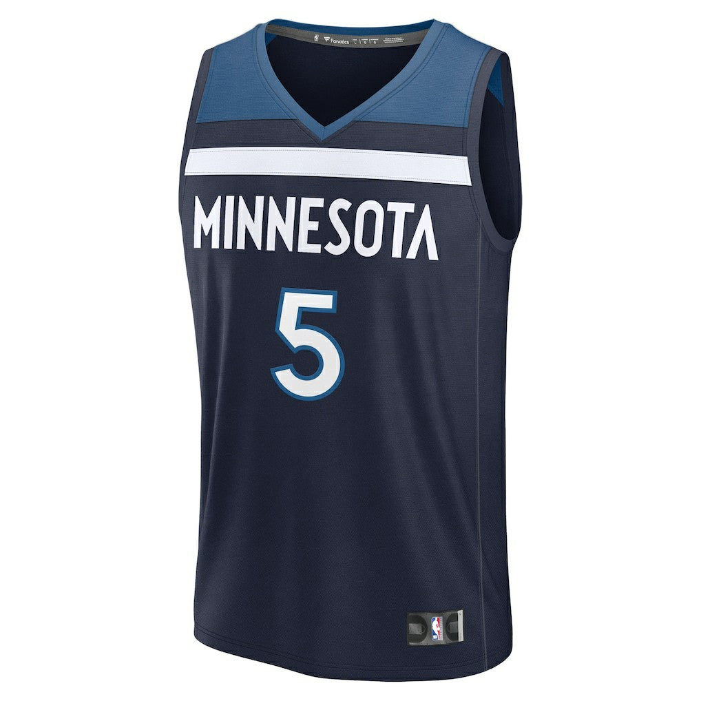 Fanatics Anthony Edwards Minnesota Timberwolves Fast Break Replica Player Jersey
