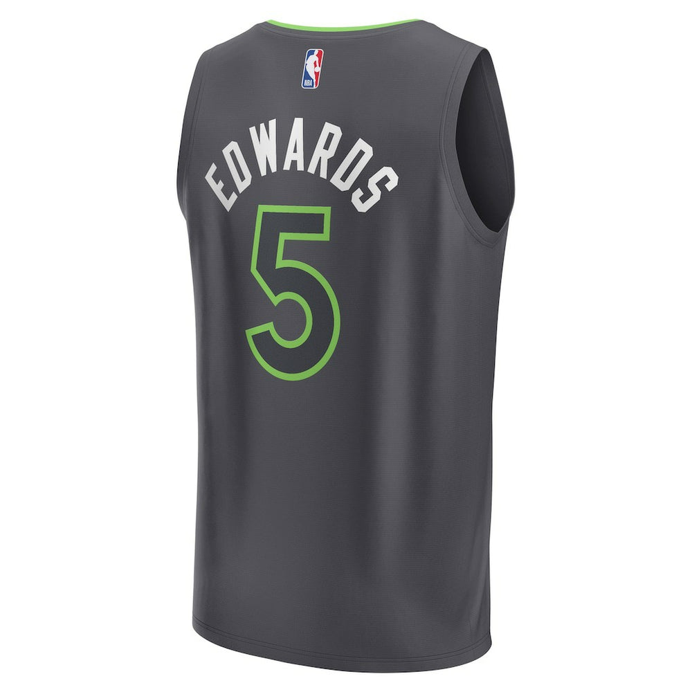 Fanatics Anthony Edwards Minnesota Timberwolves Fast Break Replica Player Jersey