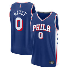 Fanatics Tyrese Maxey Philadelphia 76ers Fast Break Replica Player Jersey
