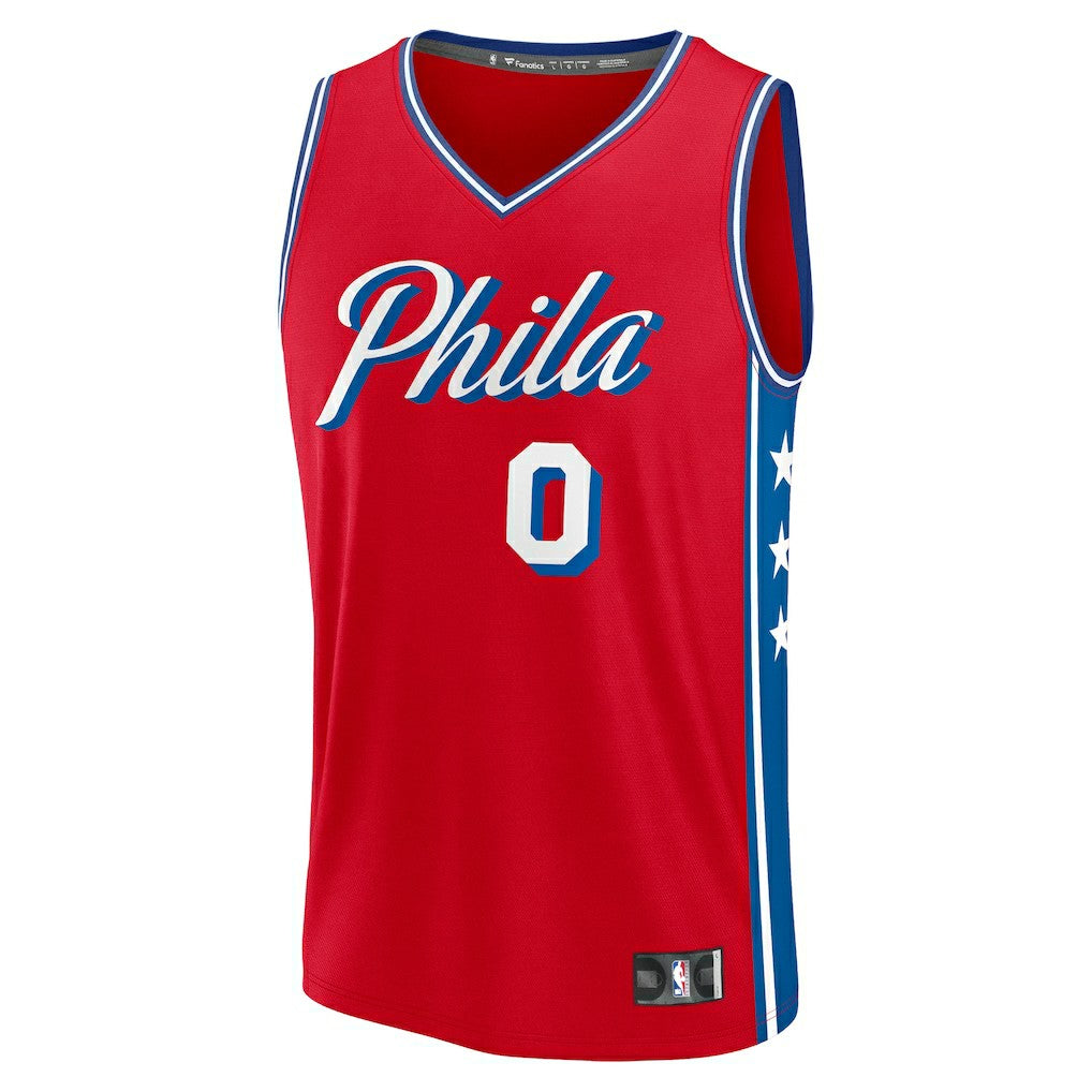 Fanatics Tyrese Maxey Philadelphia 76ers Fast Break Replica Player Jersey