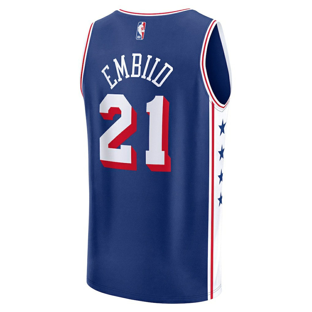 Fanatics Joel Embiid Philadelphia 76ers Fast Break Replica Player Jersey