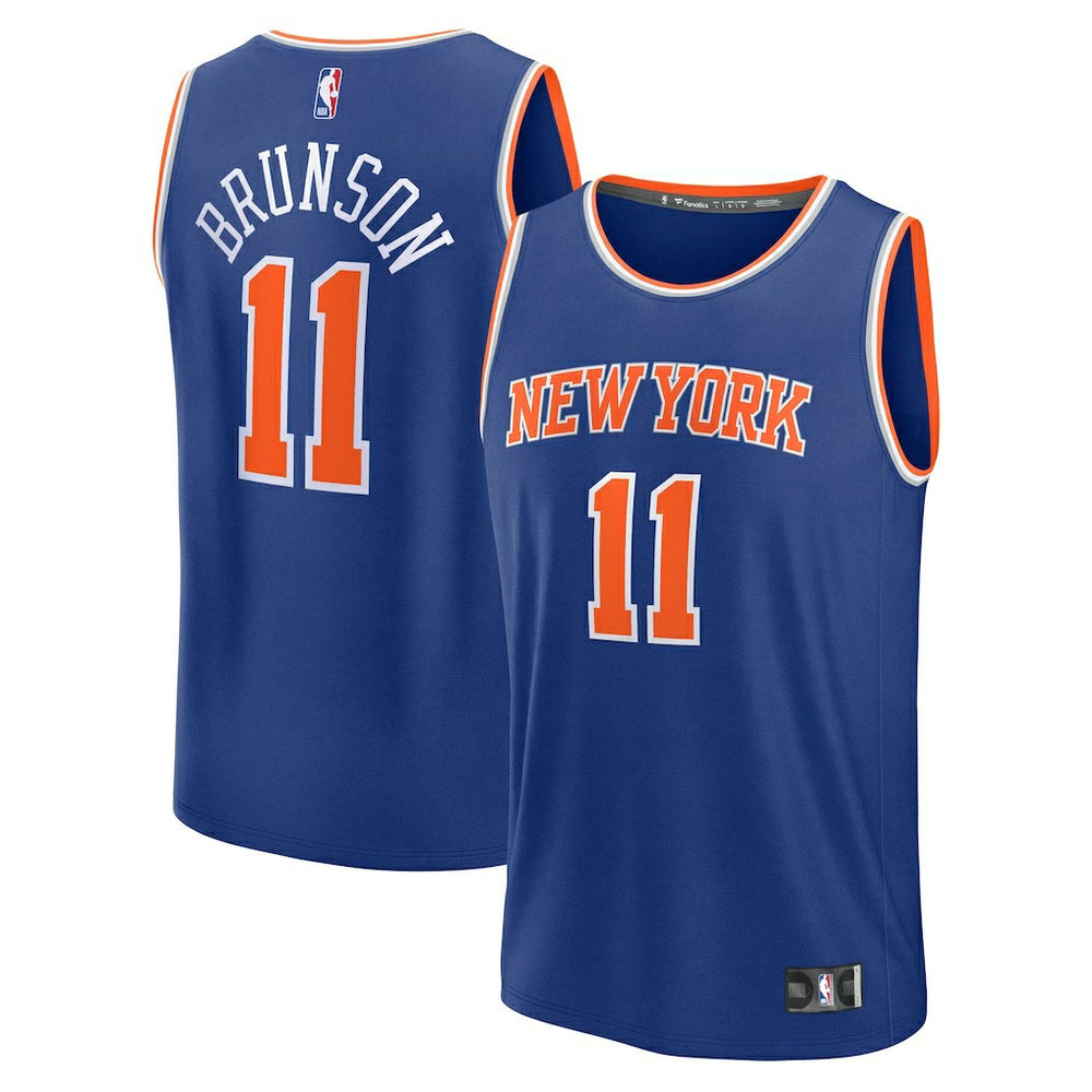 Fanatics Jalen Brunson New York Knicks Fast Break Replica Player Jersey