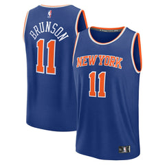 Fanatics Jalen Brunson New York Knicks Fast Break Replica Player Jersey