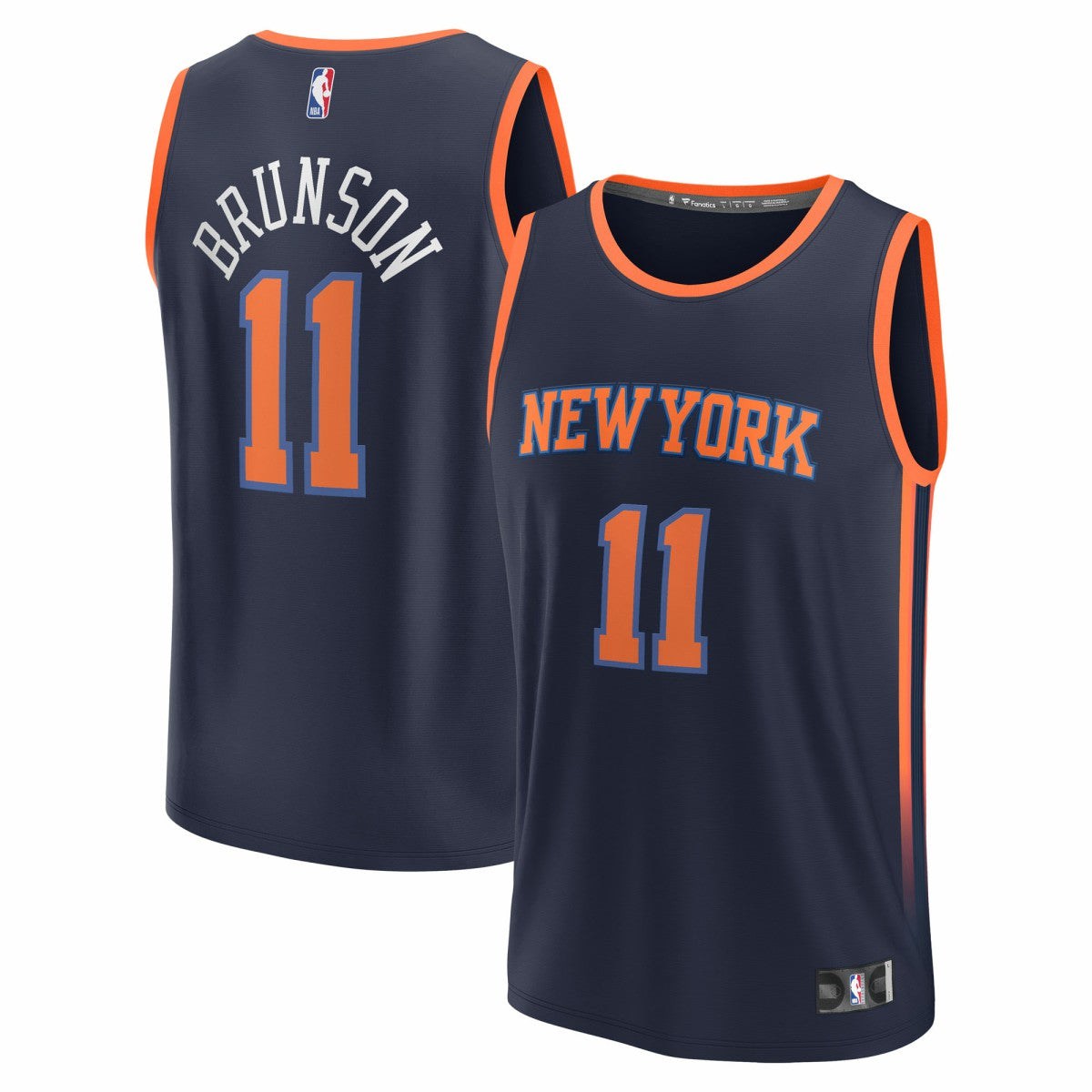 Fanatics Jalen Brunson New York Knicks Fast Break Replica Player Jersey