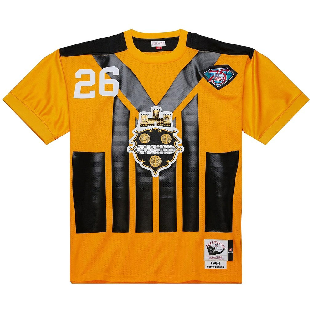 Rod Woodson  1994 Authentic Throwback Retired Player Jersey - Pittsburgh Steelers Jerseys