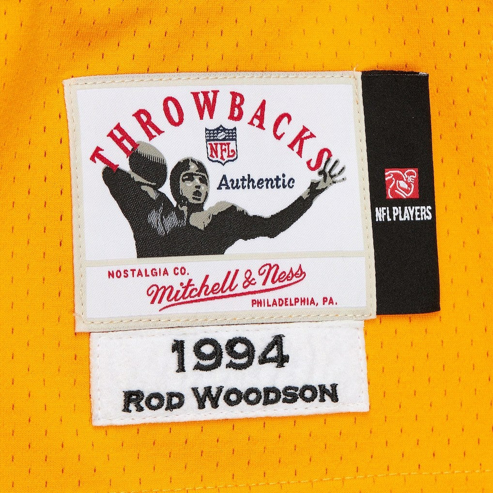 Rod Woodson  1994 Authentic Throwback Retired Player Jersey - Pittsburgh Steelers Jerseys