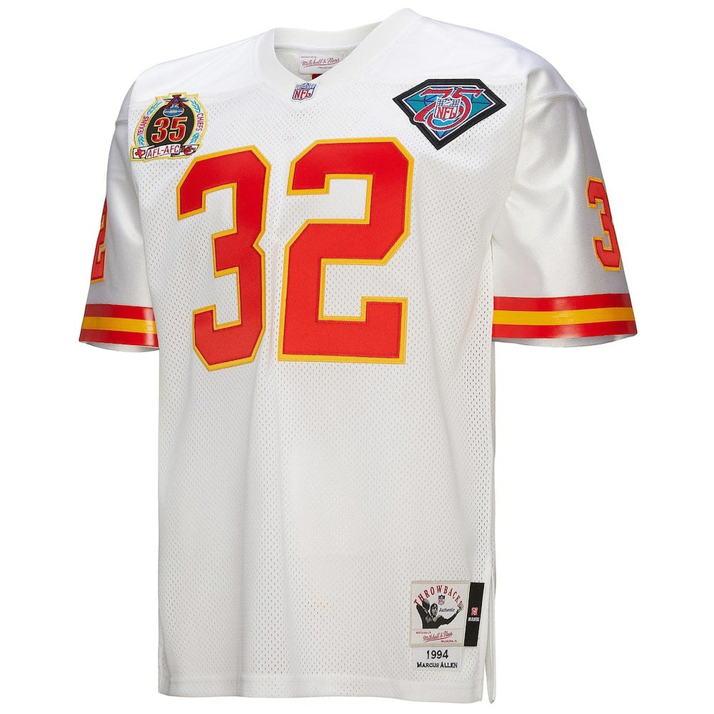 Marcus Allen  1994 Authentic Throwback Retired Player Jersey - Kansas City Chiefs Jerseys