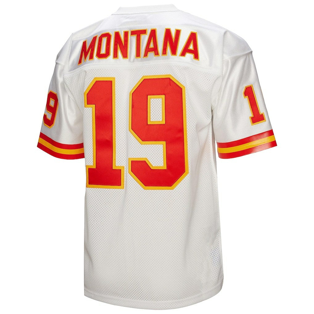 Joe Montana  1994 Authentic Throwback Retired Player Jersey - Kansas City Chiefs Jerseys