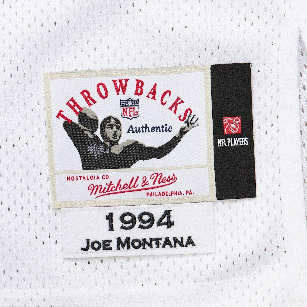 Joe Montana  1994 Authentic Throwback Retired Player Jersey - Kansas City Chiefs Jerseys