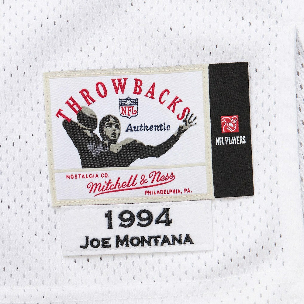 Joe Montana  1994 Authentic Throwback Retired Player Jersey - Kansas City Chiefs Jerseys