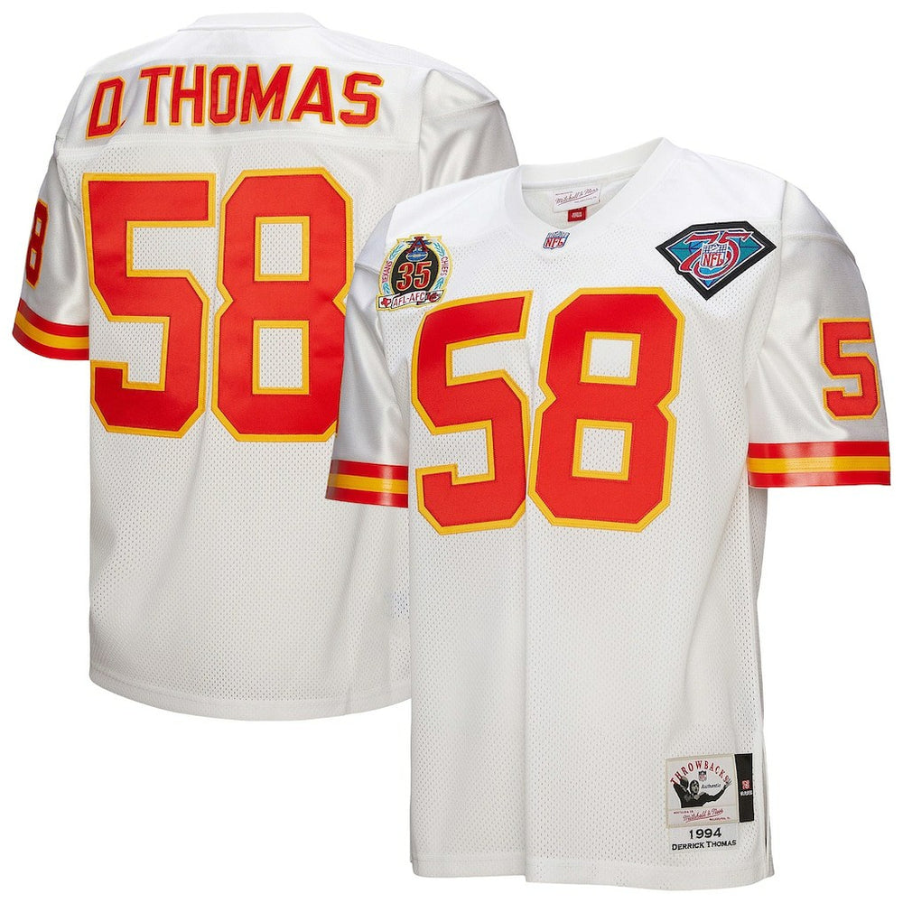 Derrick Thomas  1994 Authentic Throwback Retired Player Jersey - Kansas City Chiefs Jerseys
