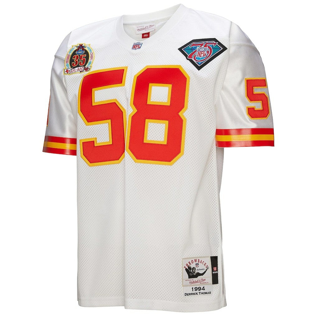 Derrick Thomas  1994 Authentic Throwback Retired Player Jersey - Kansas City Chiefs Jerseys