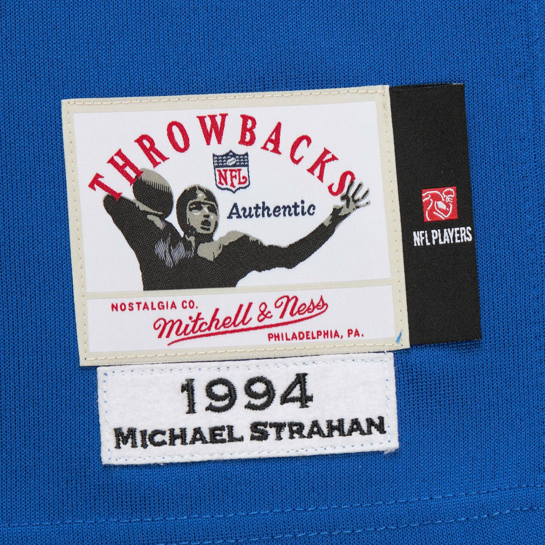 Michael Strahan  1994 Authentic Throwback Retired Player Jersey - New York Giants Jerseys