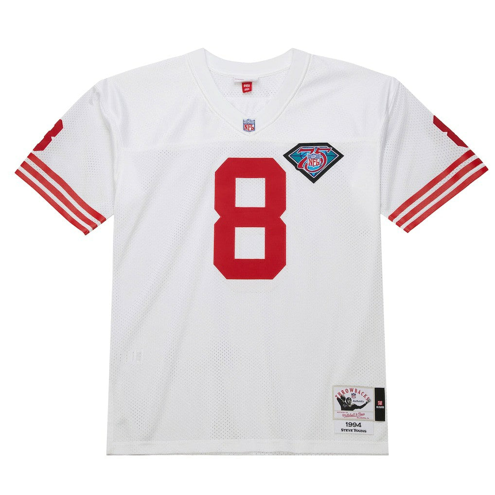 Steve Young  1994 Authentic Throwback Retired Player Jersey - San Francisco 49ers Jerseys