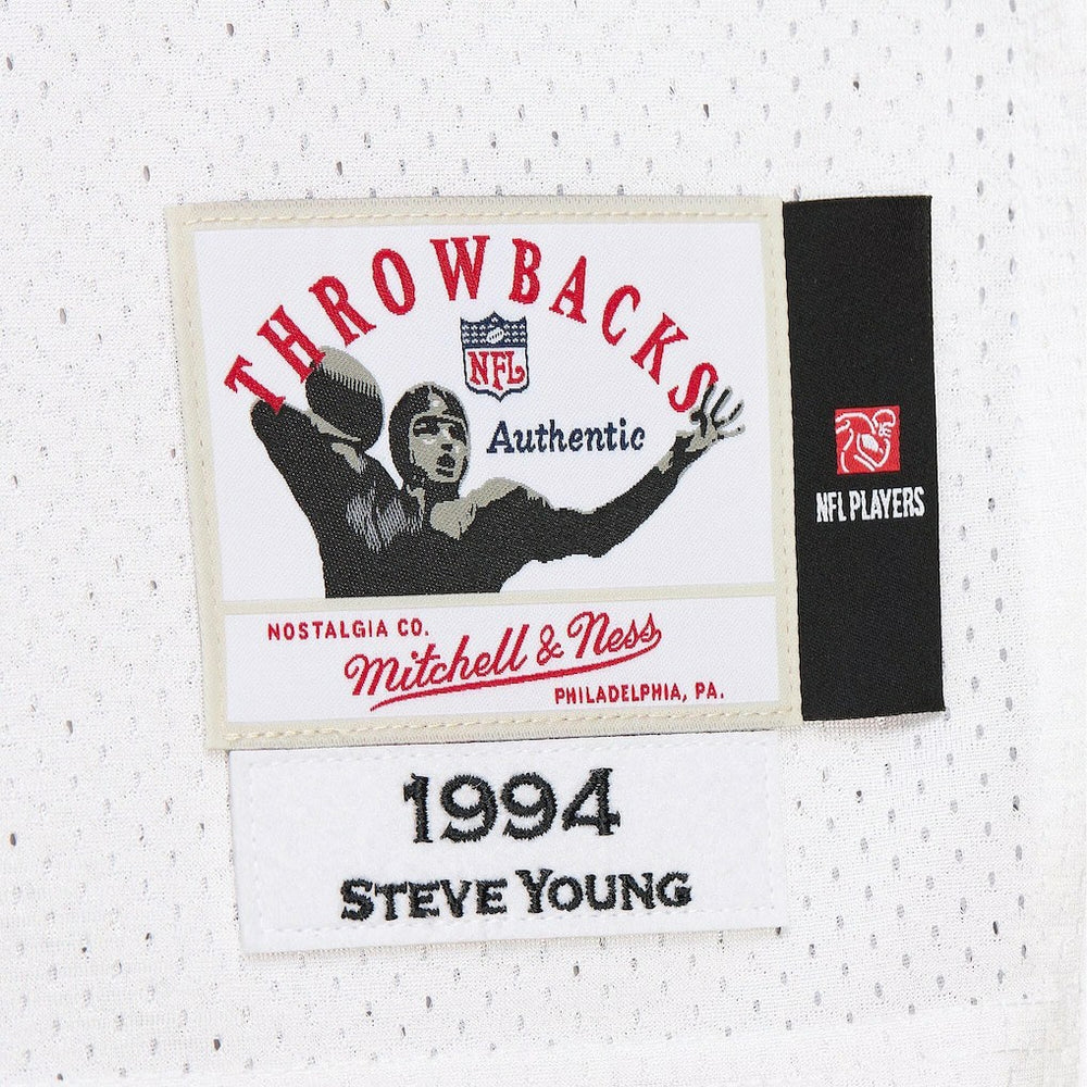 Steve Young  1994 Authentic Throwback Retired Player Jersey - San Francisco 49ers Jerseys