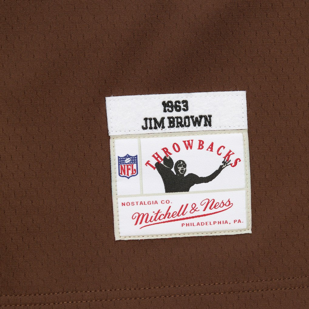 Jim Brown  Player Name & Number Hoodie Legacy Jersey - Cleveland Browns Hoodies,Jerseys