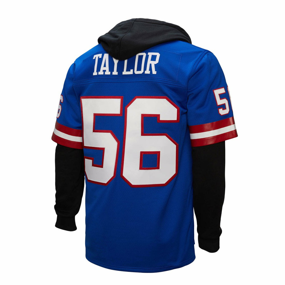 Lawrence Taylor  Player Name & Number Hoodie Legacy Jersey - New York Giants Hoodies,Jerseys