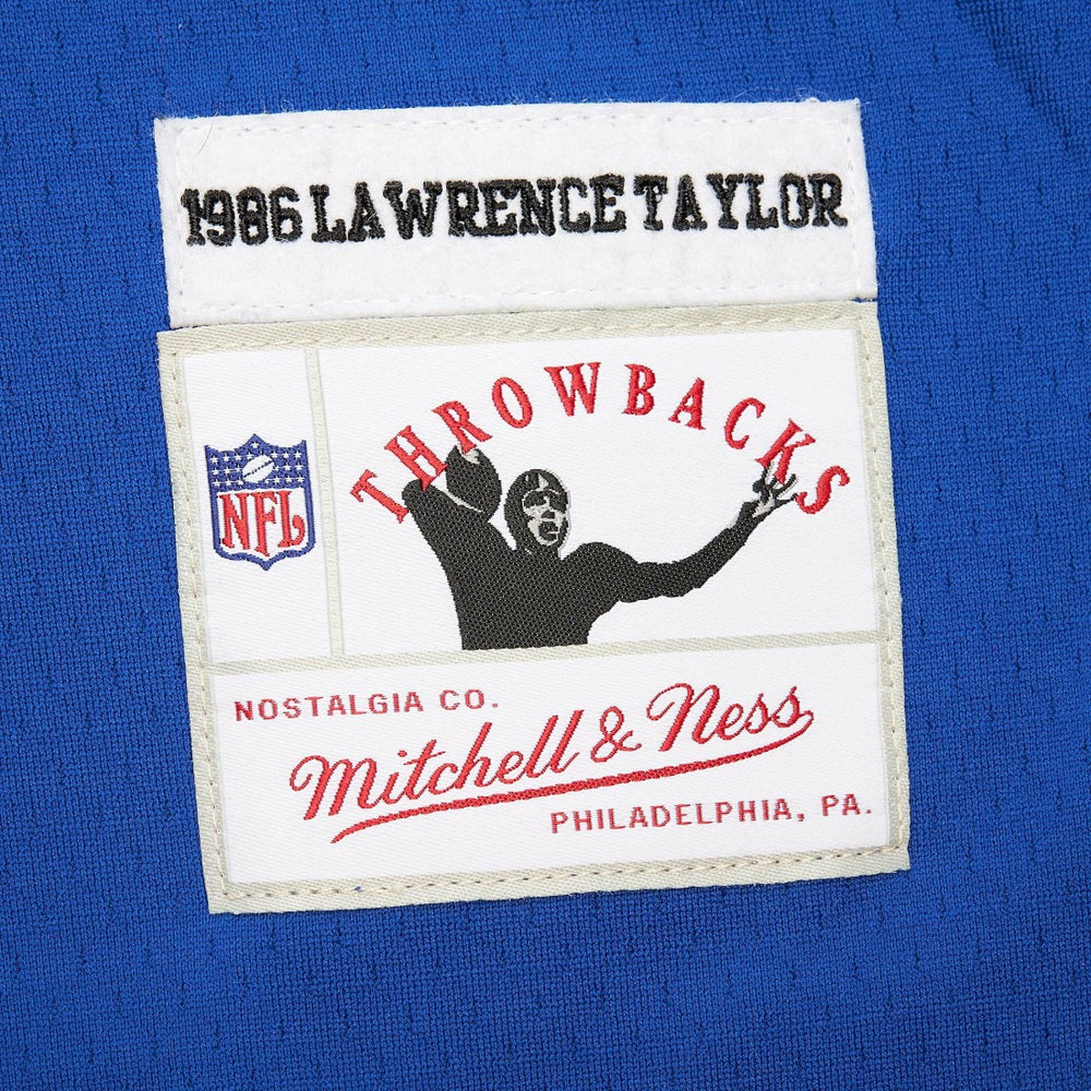 Lawrence Taylor  Player Name & Number Hoodie Legacy Jersey - New York Giants Hoodies,Jerseys