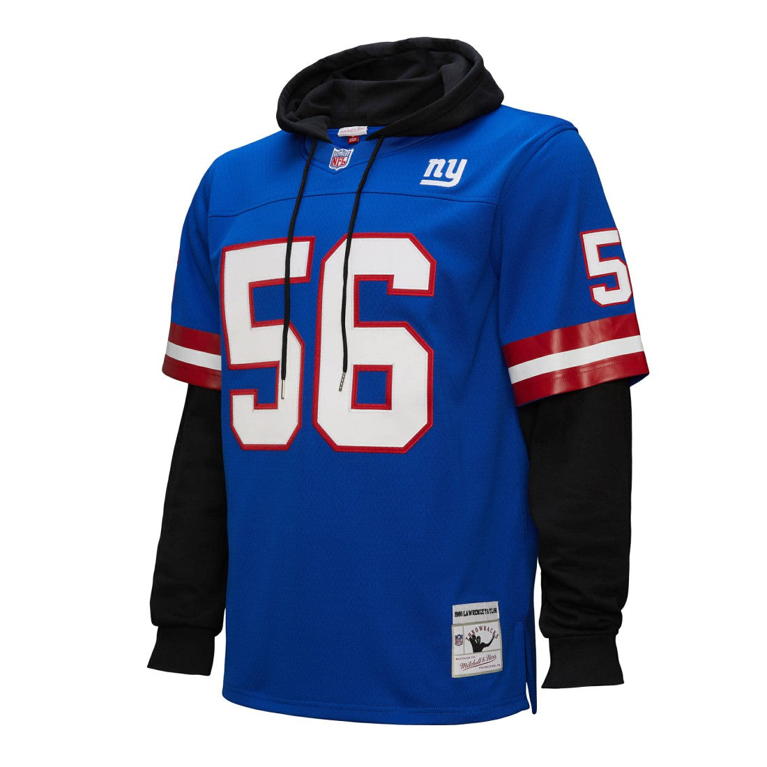 Lawrence Taylor  Player Name & Number Hoodie Legacy Jersey - New York Giants Hoodies,Jerseys