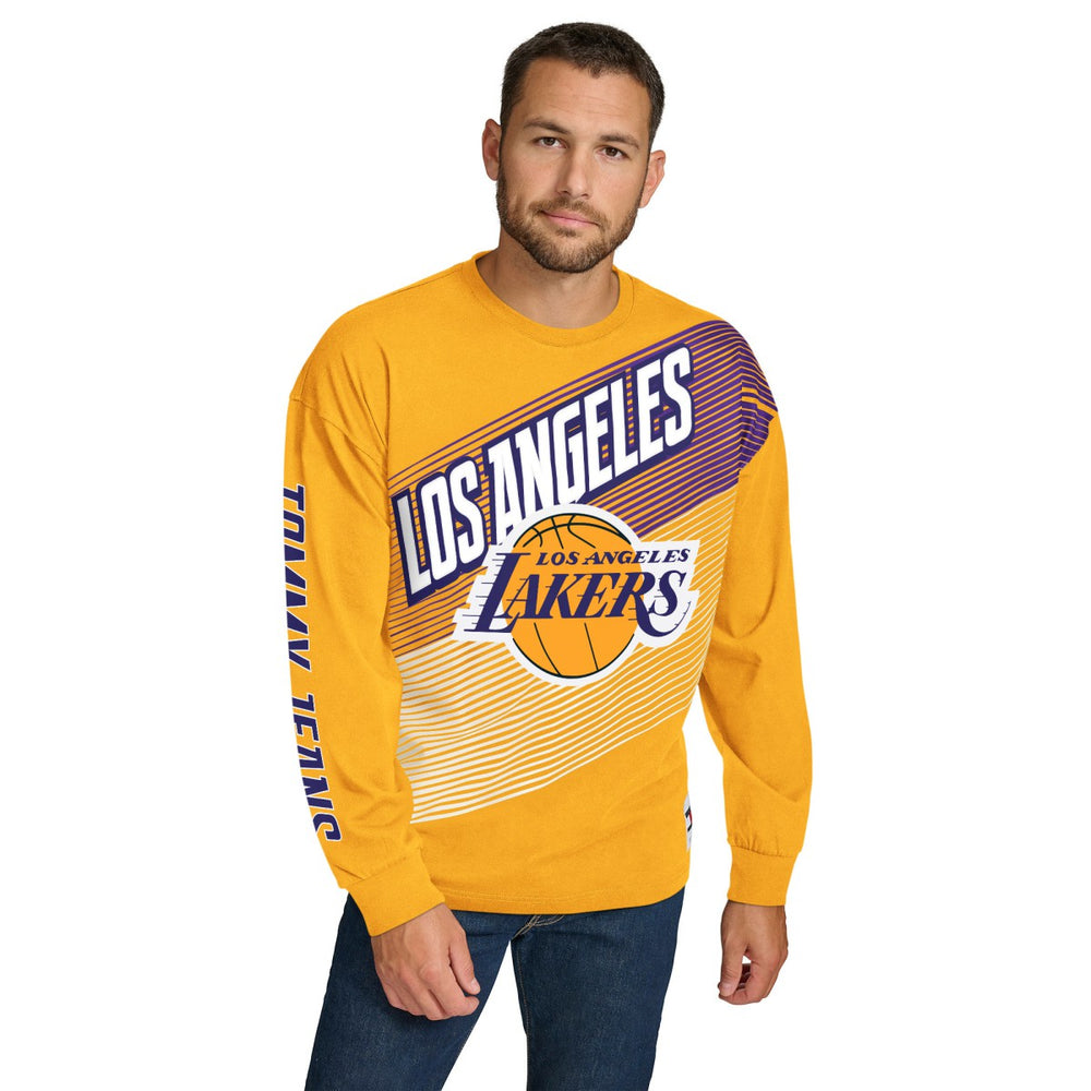 Los Angeles Lakers Tommy Jeans Lucas Long Sleeve T-Shirt