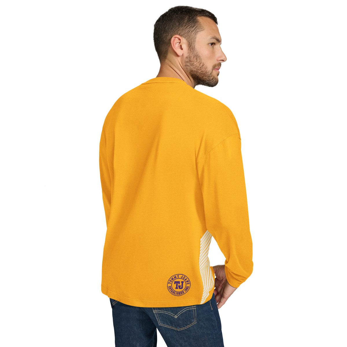 Los Angeles Lakers Tommy Jeans Lucas Long Sleeve T-Shirt