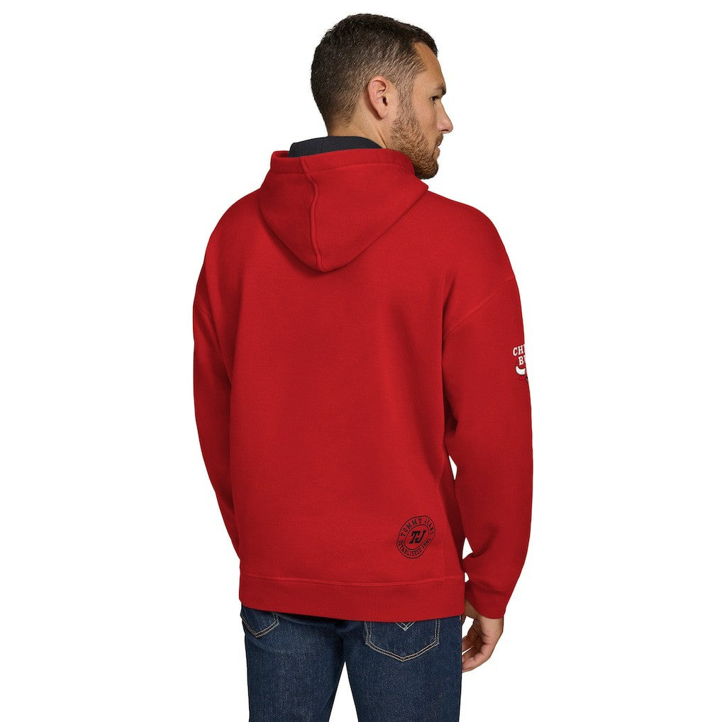 Chicago Bulls Tommy Jeans Sebastian Pullover Hoodie