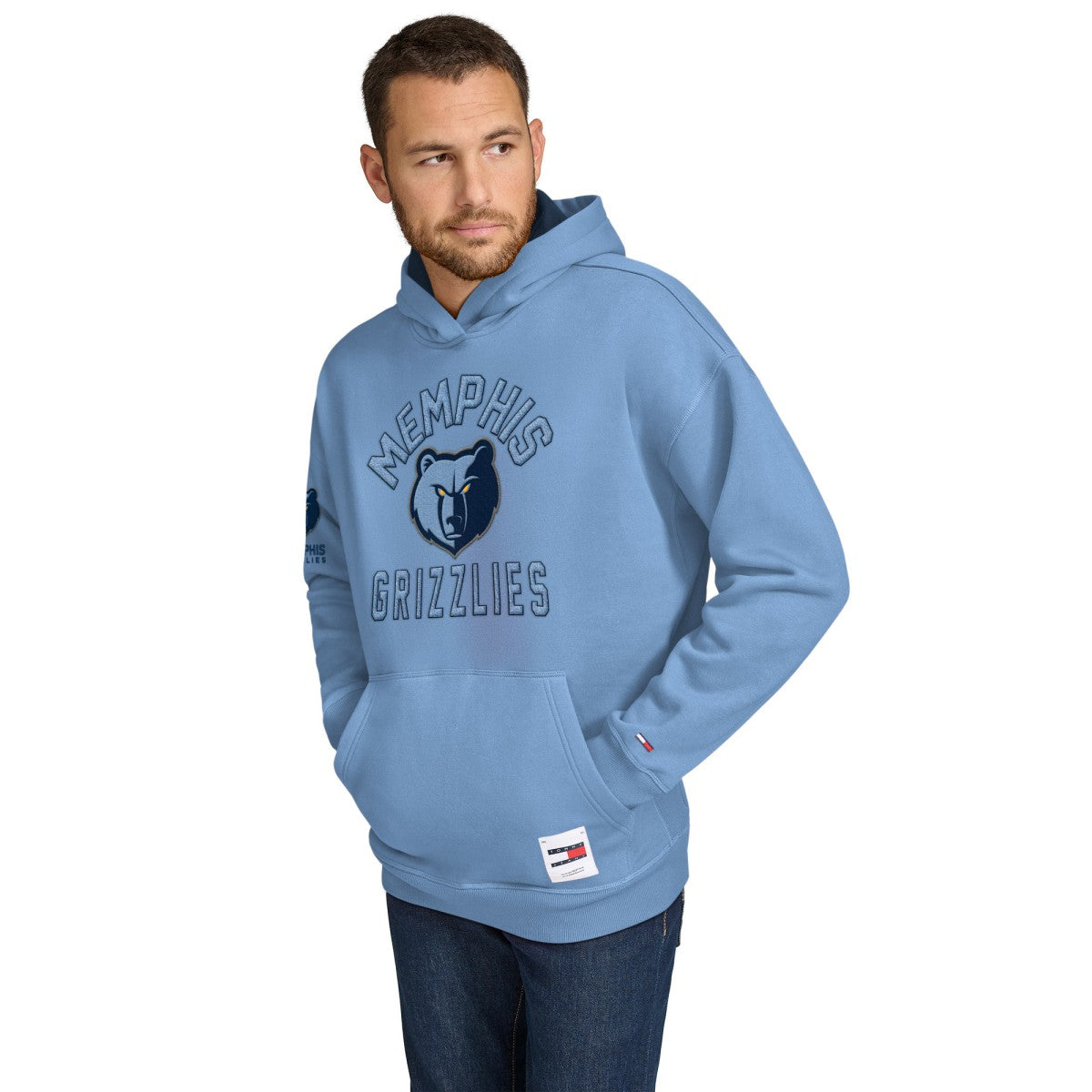 Memphis Grizzlies Tommy Jeans Sebastian Pullover Hoodie