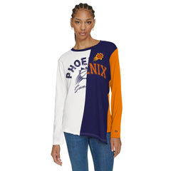 Phoenix Suns Tommy Jeans Women's Amelia Color Blocked Long Sleeve T-Shirt