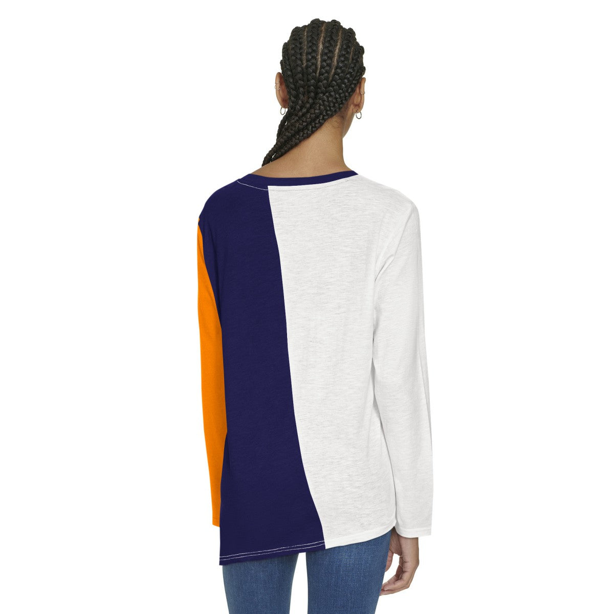Phoenix Suns Tommy Jeans Women's Amelia Color Blocked Long Sleeve T-Shirt