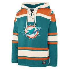 '47 Superior Lacer Pullover Hoodie - Miami Dolphins Hoodies