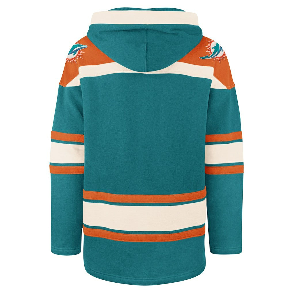 '47 Superior Lacer Pullover Hoodie - Miami Dolphins Hoodies