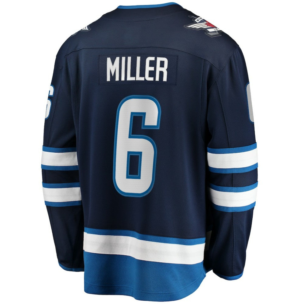 NHL Colin Miller Winnipeg Jets Fanatics Home Premier Breakaway Player Jersey