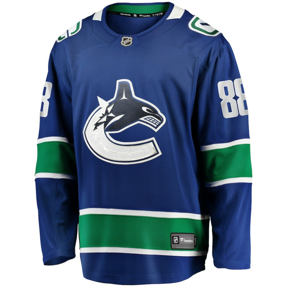 NHL Nils Aman Vancouver Canucks Fanatics Home Premier Breakaway Player Jersey