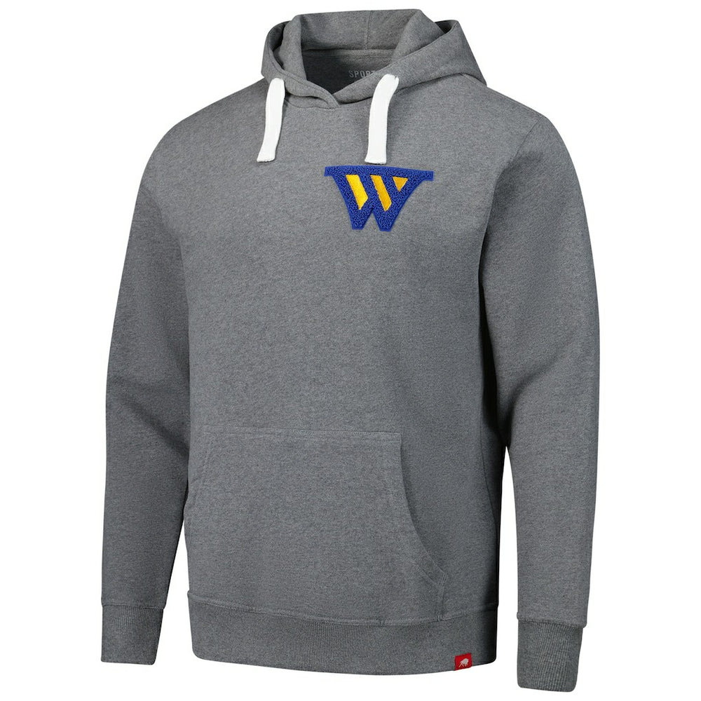 Golden State Warriors Sportiqe Unisex Varsity Collection Blake Pullover Hoodie