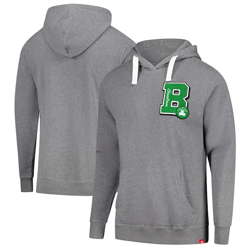 Boston Celtics Sportiqe Unisex Varsity Collection Blake Pullover Hoodie