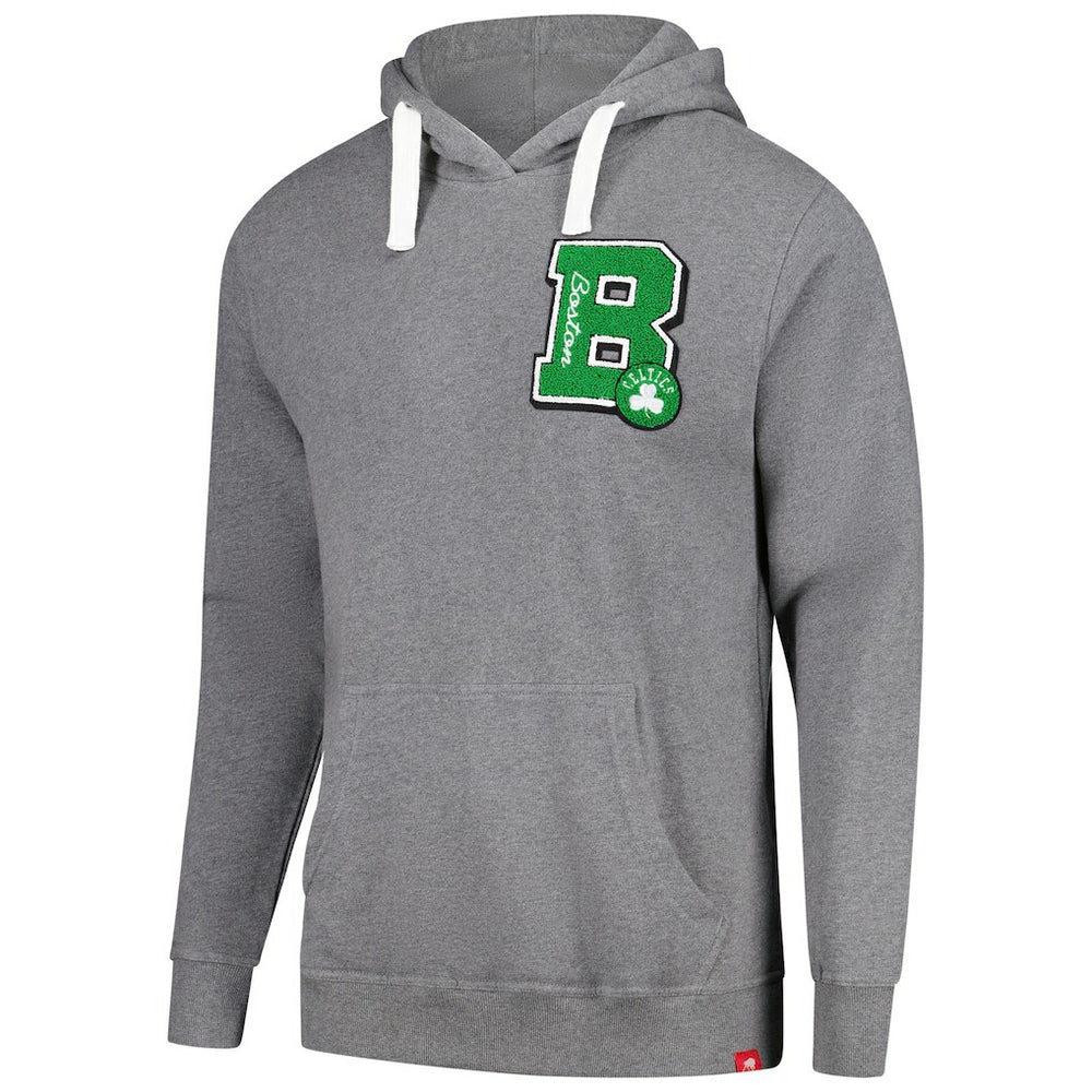 Boston Celtics Sportiqe Unisex Varsity Collection Blake Pullover Hoodie
