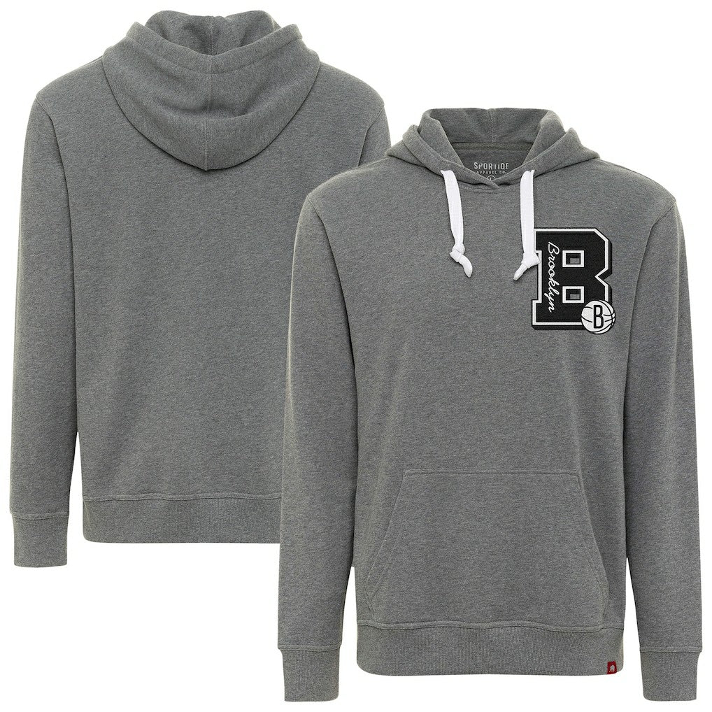 Brooklyn Nets Sportiqe Unisex Varsity Collection Blake Pullover Hoodie