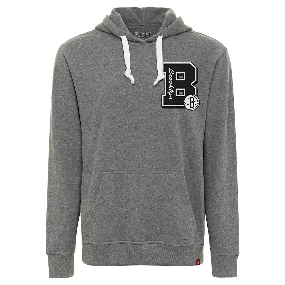 Brooklyn Nets Sportiqe Unisex Varsity Collection Blake Pullover Hoodie