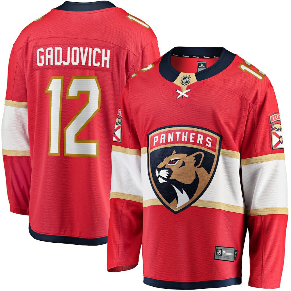 NHL Jonah Gadjovich Florida Panthers Fanatics Premier Breakaway Player Jersey