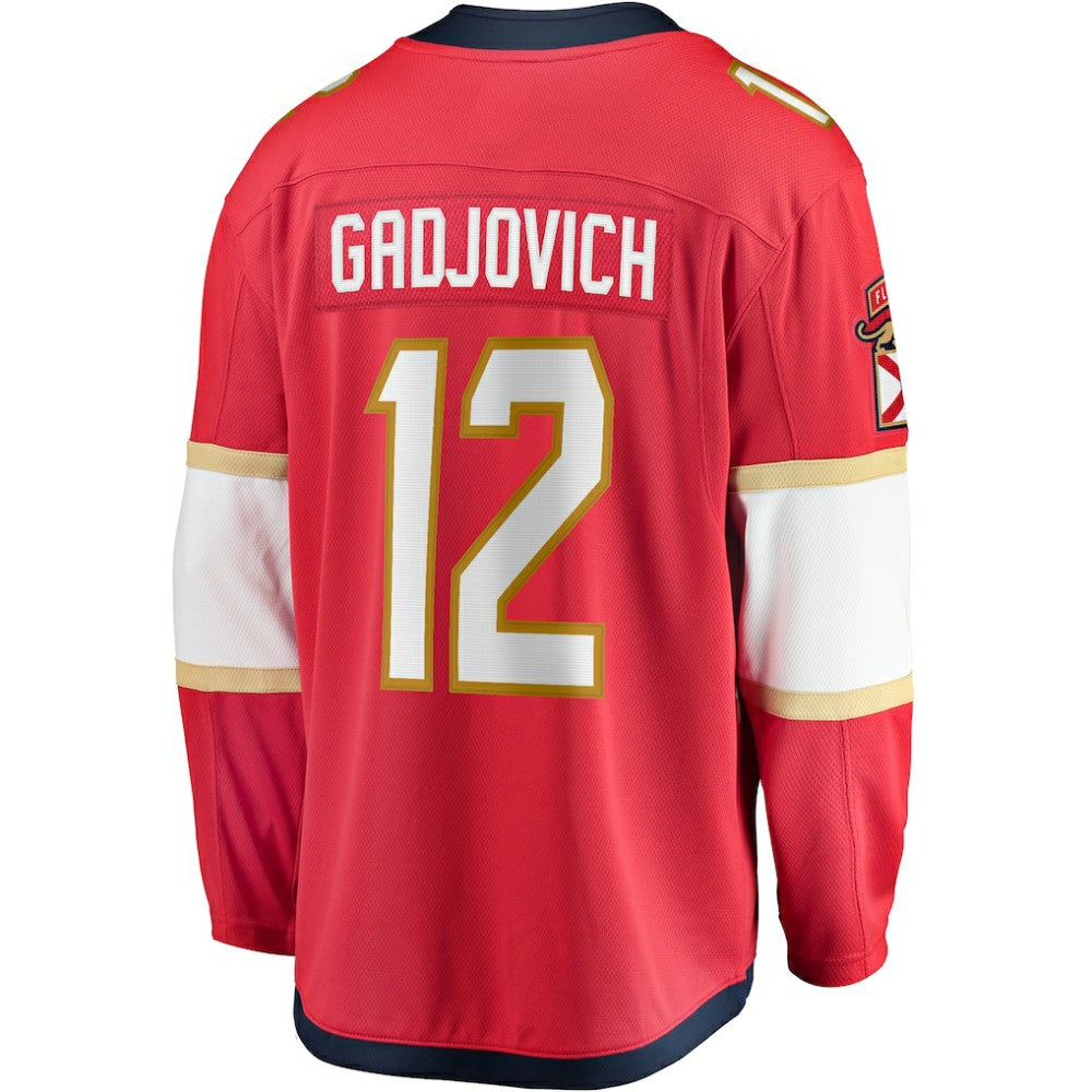 NHL Jonah Gadjovich Florida Panthers Fanatics Premier Breakaway Player Jersey