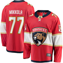 NHL Niko Mikkola Florida Panthers Fanatics Premier Breakaway Player Jersey